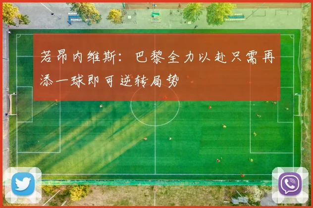 若昂内维斯：巴黎全力以赴只需再添一球即可逆转局势